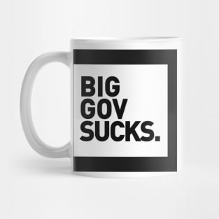 Big Gov Sucks Mug